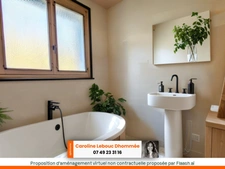 Maison 95m² 3ch sous sol et parc arboré