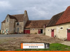 PERCHE - Manoir médiéval 1,5ha puits et dépendances