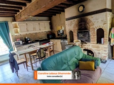 Longère 70m² potentiel 150m² sur 4500m² avec étang