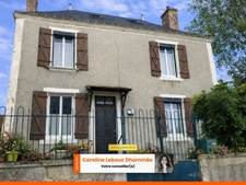 Maison en pierre + grange et dépendances – Fort potentiel – Proche Bellême
