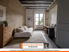 Maison ancienne 2ch jardin centre ville