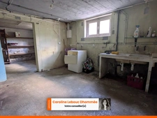 Maison sur sous sol 3 chambres garage et jardin