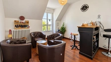 Demeure d'exception XVIIIe-XIXe de 450 m² sur parc clos 1 500 m² : Piscine couverte chauffée, sauna, suites et espace professionnel indépendant 73 m²