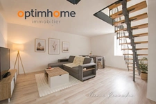 Appartement duplex rénové 3 chambres avec mezzanine proche centre