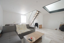 Appartement duplex rénové 3 chambres avec mezzanine proche centre