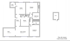 secteur Métare/Parc de l'Europe, T4 de 79 m² avec cave.