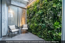 appartement avec jardin intérieure (75) 3 chambres
