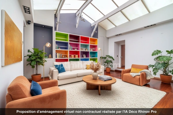 appartement avec jardin intérieure (75) 3 chambres