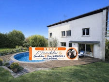 MAISON D’ARCHITECTE AVEC PISCINE HORS SOL - 5 CHAMBRES - LISIEUX (14100)
