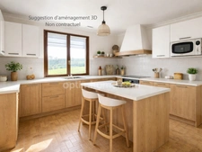 Maison 6 pièces, 5 chambres-Grand séjour-Vue panoramique-Sous-sol complet avec grand garage-Jardin aménagé