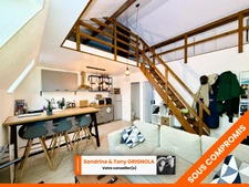 Appartement à vendre 3 pièces - Mezzanine - Parking privé et faibles charges - PONT L'EVEQUE (14130)