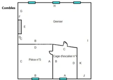 Maison à vendre 6 pièces - Hypercentre - PONT AUDEMER (27)