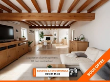 Maison à vendre 5 pièces 3 chambres - Proche de PONT L'EVEQUE (14)