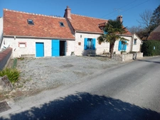 Longère de charme en pierre de plain pied 3 chambres Vignoux sur Barangeon (18 500).