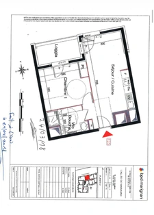 Appartement à vendre 2 pièces MEYZIEU (69)