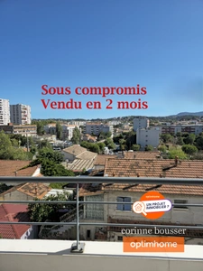  LA SEYNE SUR MER (83) T3 Vue dégagée, Lumineux et Calme