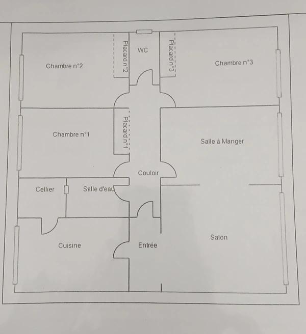 THEBAUDIERES T5 87m² 4 CHAMBRES
