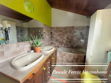 AURIGNAC 31420 – "GINGKO" - MAISON RÉNOVÉE 170 m² - T7 - 3 ch. AVEC GARAGE - TERRAIN 2 381 m²