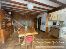 AURIGNAC 31420 – "GINGKO" - MAISON RÉNOVÉE 170 m² - T7 - 3 ch. AVEC GARAGE - TERRAIN 2 381 m²