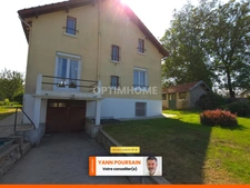 Charmante maison des années 1950 sur parcelle de terrain de 1500m² entierement clôturée.