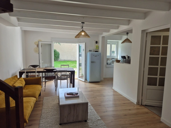 Petite maison cosy intégralement meublée, proche océan