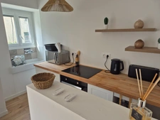 Petite maison cosy intégralement meublée, proche océan