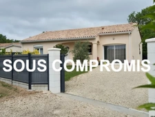 Pavillon Plain-Pied, 100 m2, 3 chambres. Prestation qualitative, terrain paysagé.