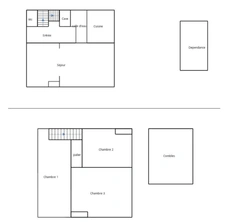 Maison lumineuse 3 chambres avec jardin – Situation idéale