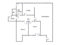 Appartement T3   81,26 m² avec balcons – Hyper Centre de Douai – Vue sur le Beffroi - Résidence principale ou investissement locatif