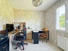 Maison 5 pièces de plain-pied - 94 m² - 4 chambres - Jardin et garage attenant - Bergerac rive droite
