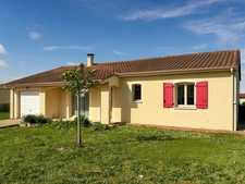Maison récente plain-pied 3 chambres avec véranda dans un cadre paisible