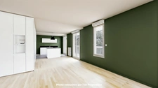 Renovated 5-room family apartment with large balcony – Tree-lined residence – Lyon 9th arrondissement, Saint-Rambert
