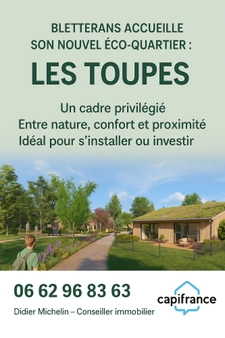 Terrain à vendre de 450,00 m² BLETTERANS (39)