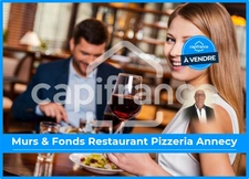 Murs & Fonds Restaurant - Pizzeria à vendre ANNECY (74)