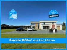 Building plot of 1650m² located at the foot of Lake Geneva (74)