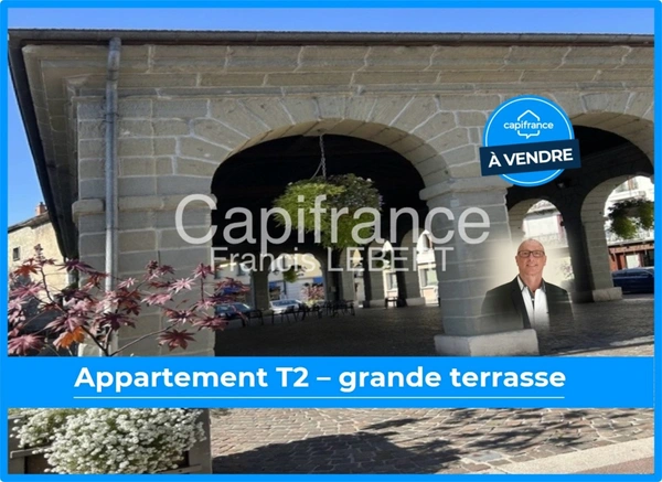 Appartement T2 à vendre centre RUMILLY - Axe ANNECY (74) / AIX LES BAINS (73)