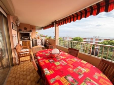 Appartement à vendre 3 pièces vue mer  NICE, corniche fleurie (06)
