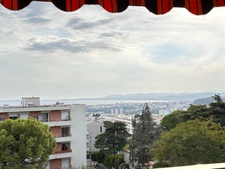 Appartement à vendre 3 pièces vue mer  NICE, corniche fleurie (06)