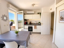 Dpt Alpes Maritimes (06), for sale JUAN LES PINS apartment T2, sea view, beach