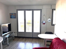 Apartment for sale, studio with sea view, garage, cellar, ANTIBES (06)
