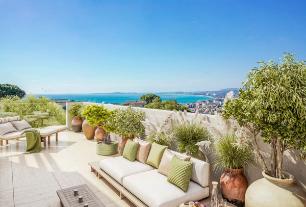 Maison VUE MER  à vendre 6 pièces CAGNES SUR MER (06)