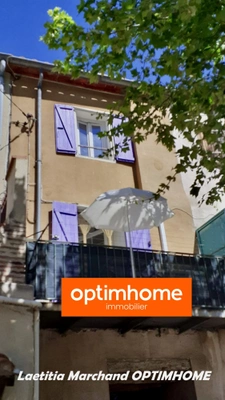 Maison de 3 pièces avec balcon à ESTOHER (66)