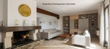 Maison 4 faces 4 pièces avec piscine à Codalet (66500)