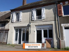 MAISON DE VILLAGE DE 140 m² - 6 pièces - 3 chambres - terrain 415 m² (87190 SAINT HILAIRE LA TREILLE)