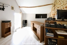Maison en Pierre de 140 m² environ - 5 Pièces -3 Chambres + Grange sur terrain de 941 m² - CROMAC (87)