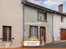 Maison de Ville sur deux niveaux - 3 pièces - 2 chambres  - Dépendance - Garage - Terrain 609 m²  - 87210 LE DORAT