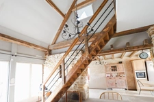 Maison en Pierre de 140 m² environ - 5 Pièces -3 Chambres + Grange sur terrain de 941 m² - CROMAC (87)