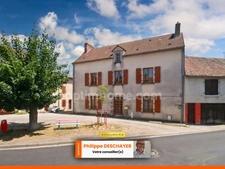 Maison de charme et de caractère 119 m² envrion - 5 Pièces - 4 CHAMBRES sur parcelle 300 m²  87190 MAGNAC LAVAL