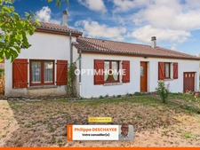 MAISON PLAIN PIED 99 m² + 20 m² en 1er niveau - 7 pièces -  5 Chambres - Garage -  Terrain 655 m² - MAGNAC LAVAL (87)
