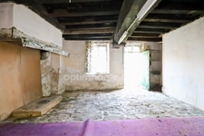Ensemble 2 maisons mitoyennes à réhabiliter + Grange + Terrain 417 m²- Dompierre les Eglises 87190